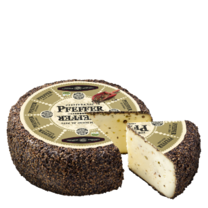 Pfefferkäse – würziger Käse mit aromatischer Pfefferkruste
