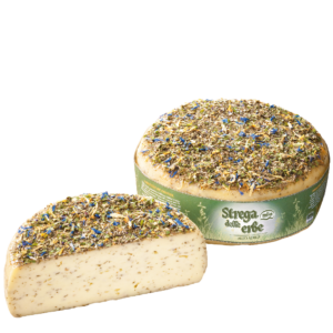 Kräuterhexe – milder Käse mit 17 alpinen Kräutern